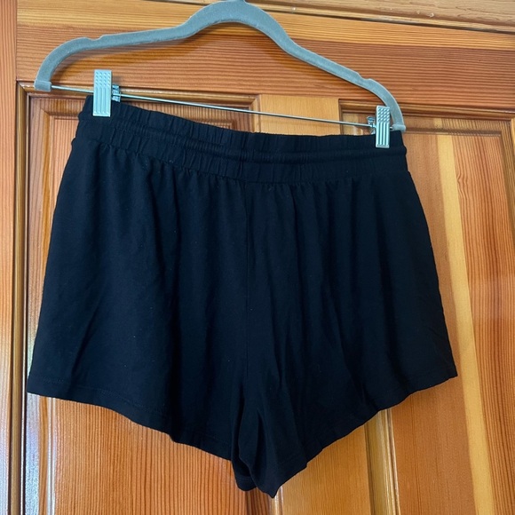 Women's Athletic Black Shorts - Picture 3 of 3